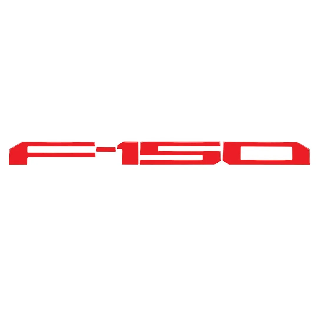 264382RD – RECON ACCESS Emblem, F-150 Text Tailgate Red Acrylic